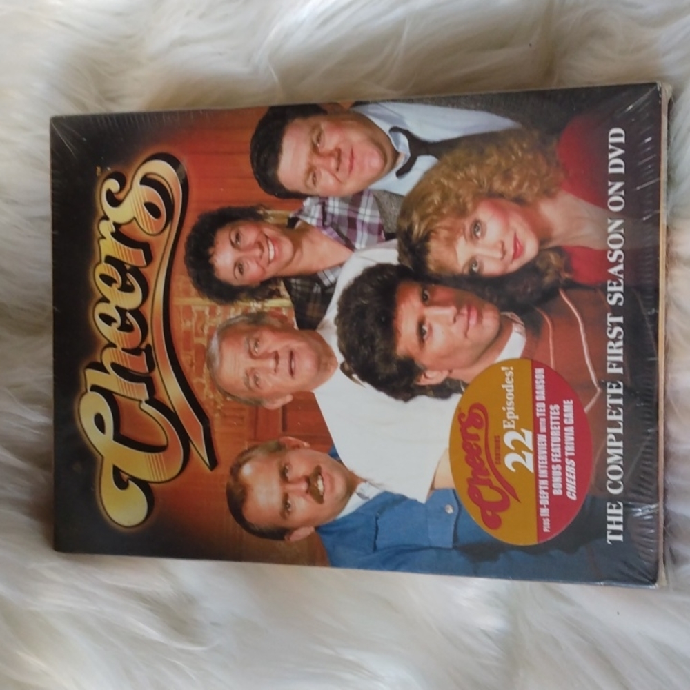 The complete first season of Cheers on DVD Sealed.